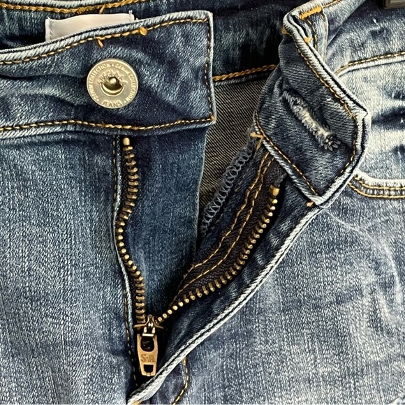 Women’s Juniors Special A Distressed Raw Hem Denim Jean Shorts Size 5 - Picture 7 of 13